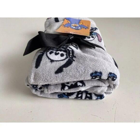 Set Of 2 Disney STITCH Skeleton Costume Halloween Hand Towels Bath 16 X 28” NEW - Picture 7 of 10